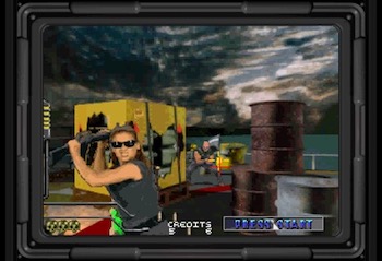Sega Saturn Light Gun Shooter Games