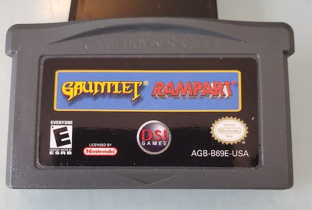 Gauntlet And Rampart - Nintendo GameBoy Advance Game