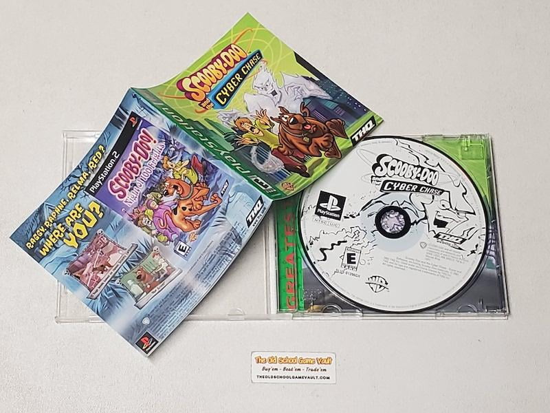 Scooby Doo and the Cyber Chase - Complete PlayStation 1 Game