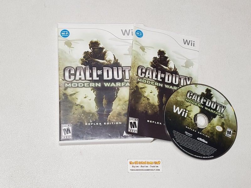 Call of Duty Modern Warfare Reflex Edition - Nintendo Wii Game