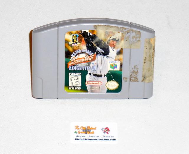 MLB Ken Griffey Jr - Authentic N64 Game