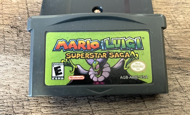 GameBoy Advance Game - Mario & Luigi Superstar Saga