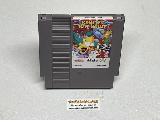 Krusty's Fun House - Nintendo NES Game