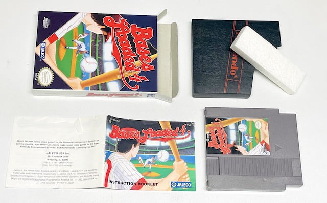 Bases Loaded 4 - Complete Nintendo NES Game