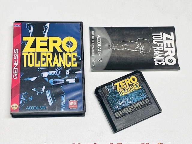 Zero Tolerance - Sega Genesis Game