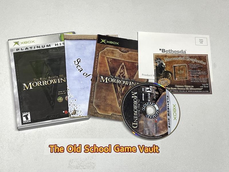 The Elder Scrolls III MorroWind Complete Original Xbox Game
