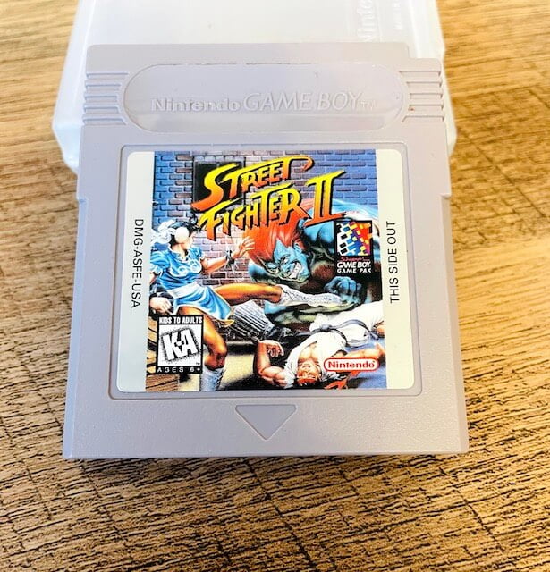 Street Fighter II - for the Original GameBoy