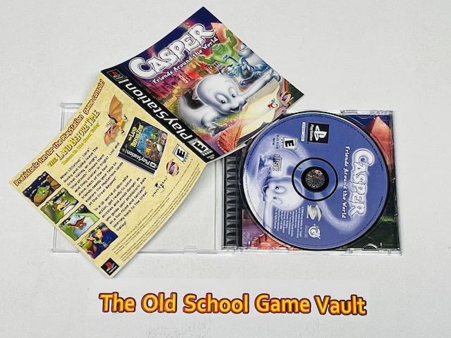 Casper Friends Around the WORLD - Complete PlayStation 1 Game