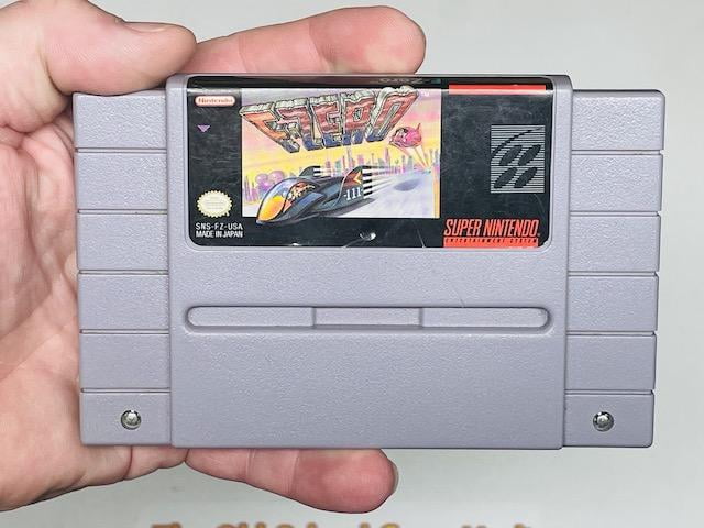 F Zero Super Nintendo Game