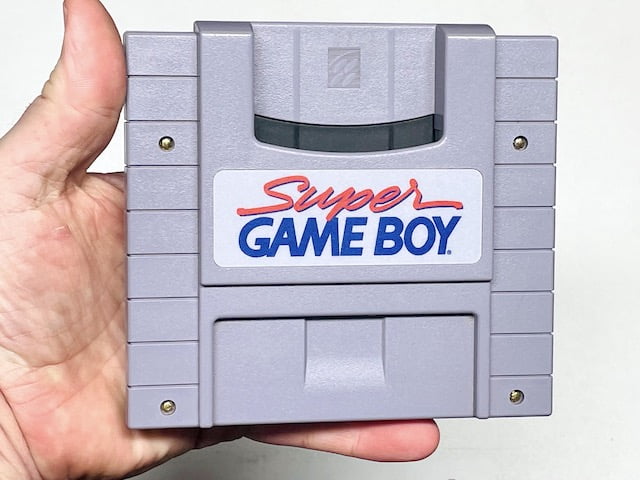 Working Super GameBoy for the SNES