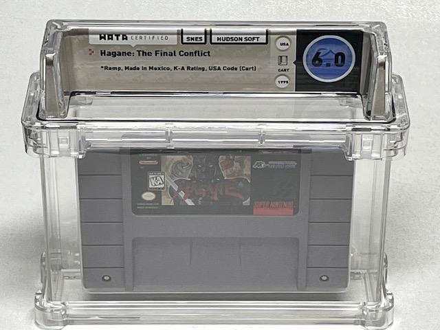 Hagane The Final Conflict - Super Nintendo SNES Game WATA Graded