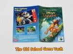 Disney's Tarzan - Authentic Nintendo 64 Instruction Manual 