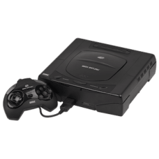 (Sega Saturn):  Console w/ Everything
