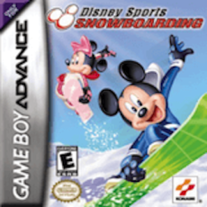 (GameBoy Advance, GBA): Disney Sports Snowboarding