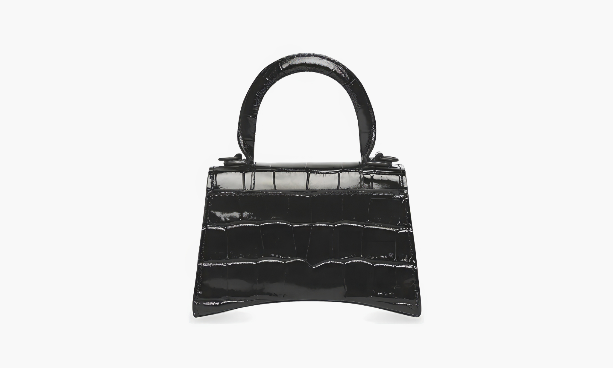 Balenciaga hourglass best sale bag black