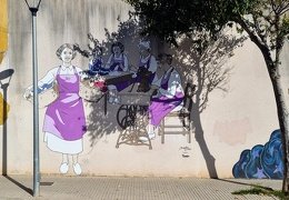 wall art in inca