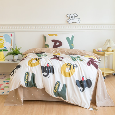 Комплект постельного белья на резинке Сатин Люкс KIDS 100% хлопок CDKR095, артикул 525635309