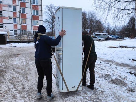 Заказать перевозку холодильника