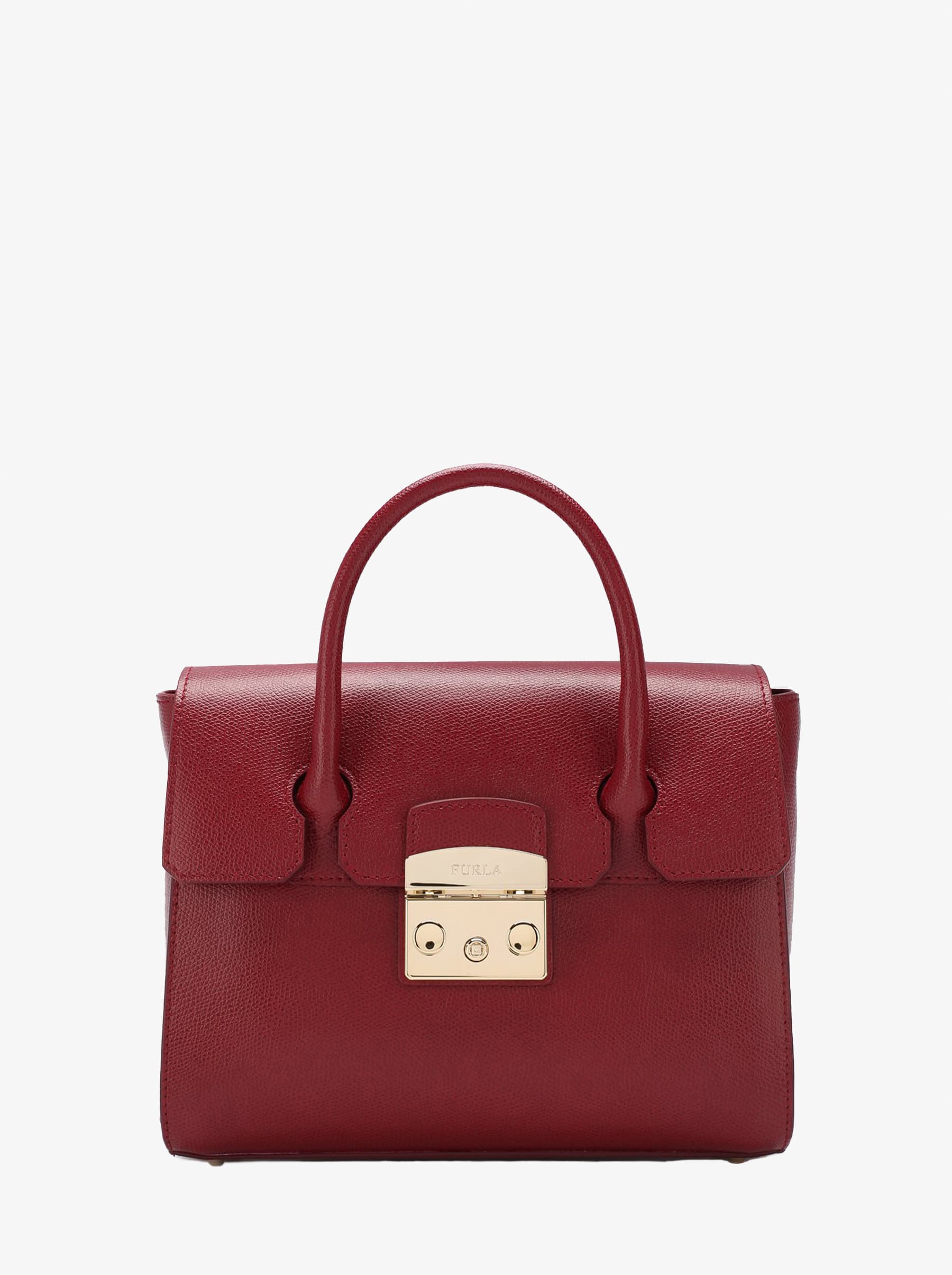 Сумка Furla Metropolis Satchel Bag Small Vinous