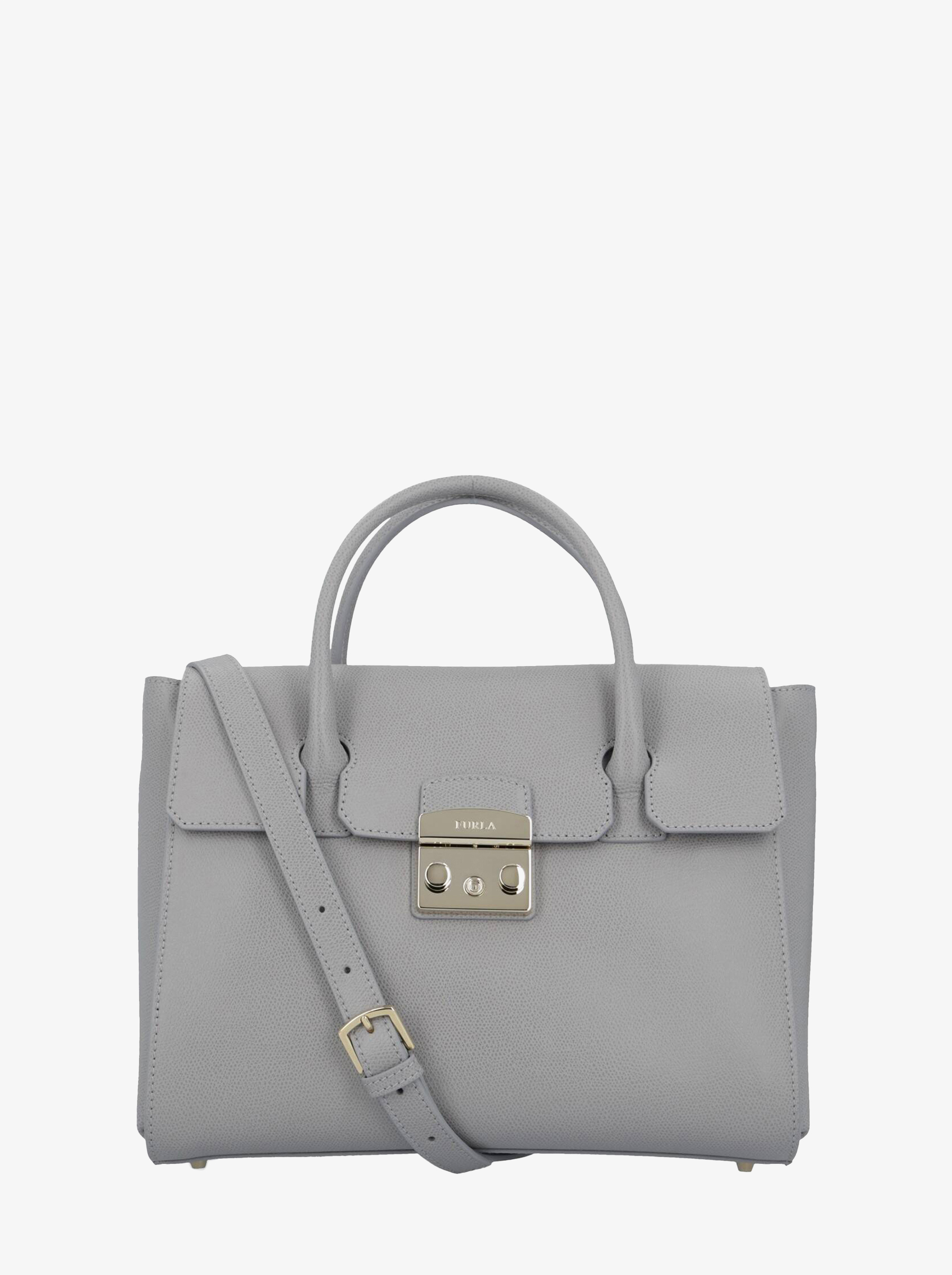 Сумка Furla Metropolis Satchel Bag Small Gray