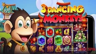 3 Dancing Monkeys [ 3 댄싱 몽키스 ] - 무료 슬롯 게임