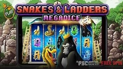 Snakes &Ladders Megadice [ 스네이크 & 레더스 메가다이스 ] - 무료 슬롯 게임