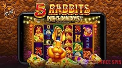 5 Rabbits Megaways [ 5 레빗스 메가웨이즈 ] - 무료 슬롯 게임