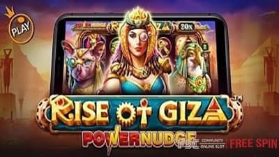 Rise of Giza PowerNudge [ 라이즈 오브 기자 파워 넛지 ] - 무료 슬롯 게임