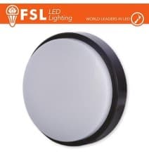 Plafoniera LED ROTONDA NERA 15W 3000K Ø180*55 IP54 