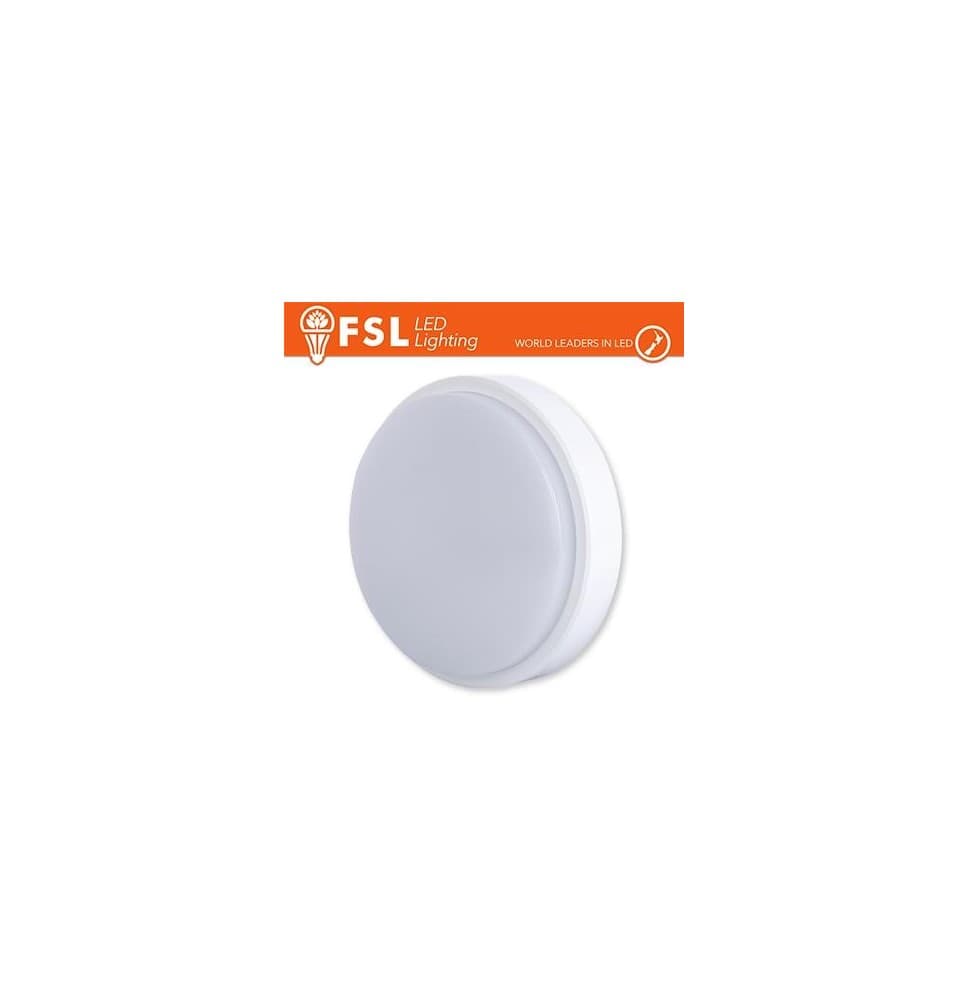 Plafoniera LED ROTONDA BIANCA 15W 4000K Ø180*55 IP54 