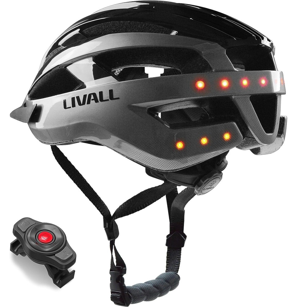 Casco mountain bike Smart Livall MT1 NEO Nero - Taglia L