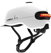 Casco bici e monopattino Smart Livall C20 Bianco - Taglia L