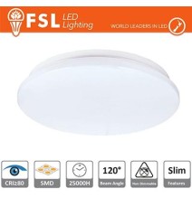 Plafoniera LED 13W 5700K 120° 26x5,5cm CRI80