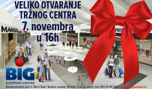 BIG tržni centar otvaranje