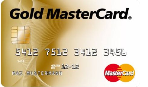 Gold MasterCard