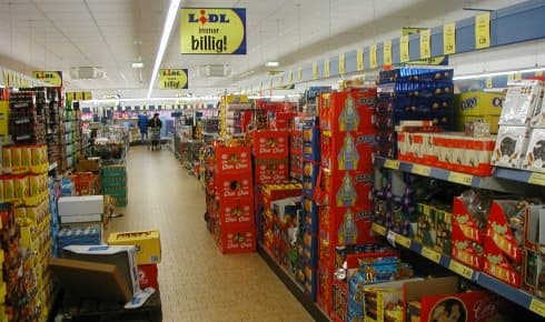 Lidl enterijer