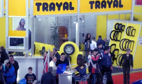 Trayal stand