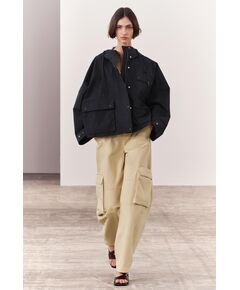 Zara Брюки коллекции zw collection cargo trousers , Цвет: Коричневый, Размер: XS