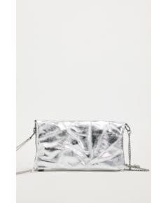 Zara Мини-сумка rock mini crossbody bag , Цвет: Металлик, Размер: Только один размер