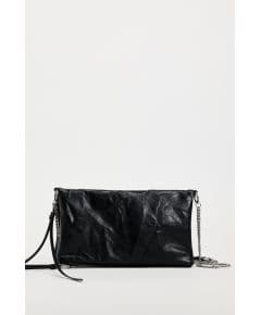 Zara Сохранена модель rock mini crossbody bag , Цвет: Черный, Размер: Только один размер