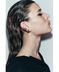 Zara Pack of rhinestone ear cuff earrings 