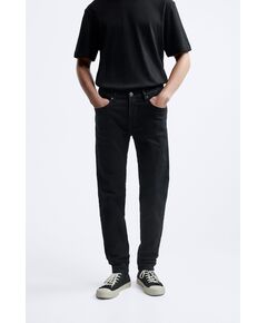 Zara Узкие джинсы slim fit , Цвет: Черный, Размер: EU 36 (US 29)