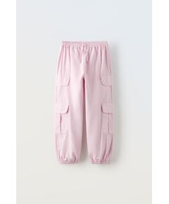 Zara Брюки с разделителем matching multi-pocket trousers , Цвет: Розовый, Размер: 6 лет (116 см)