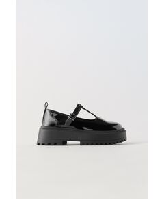 Zara   track sole mary janes , Цвет: Черный, Размер: 29 (18,3 см)