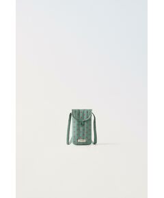 Zara Сумка для мобильного телефона в стиле crossbody с печатью печати