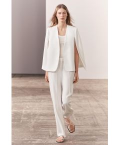 Zara   коллекции zw collection cape blazer , Цвет: Бежевый, Размер: XS