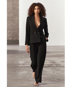 Zara   zw collection fitted blazer , Цвет: Черный, Размер: XS