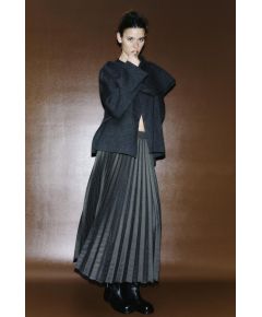 Zara   zw collection pleated midi skirt , Цвет: Серый, Размер: M-L