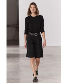 Zara Верхняя одежда с разделителем interlock clean top , Цвет: Черный, Размер: S