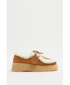 Zara Обувь из кожи clarks® x zara , Цвет: Коричневый, Размер: 35